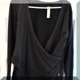 H35. Lucy workout cross wrap sweatshirt size M - $10 